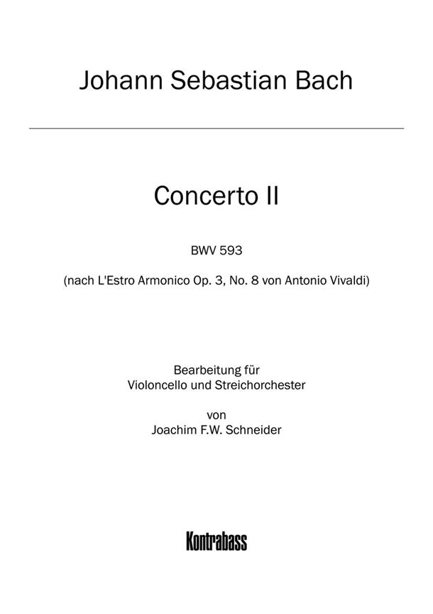 Concerto - Bach, Johann Sebastian