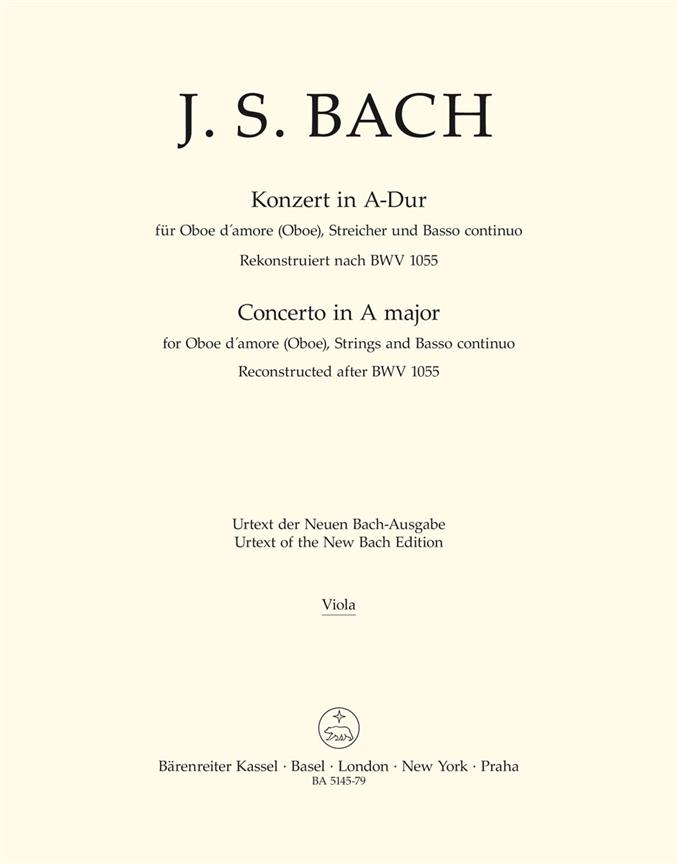 Concerto - Bach, Johann Sebastian