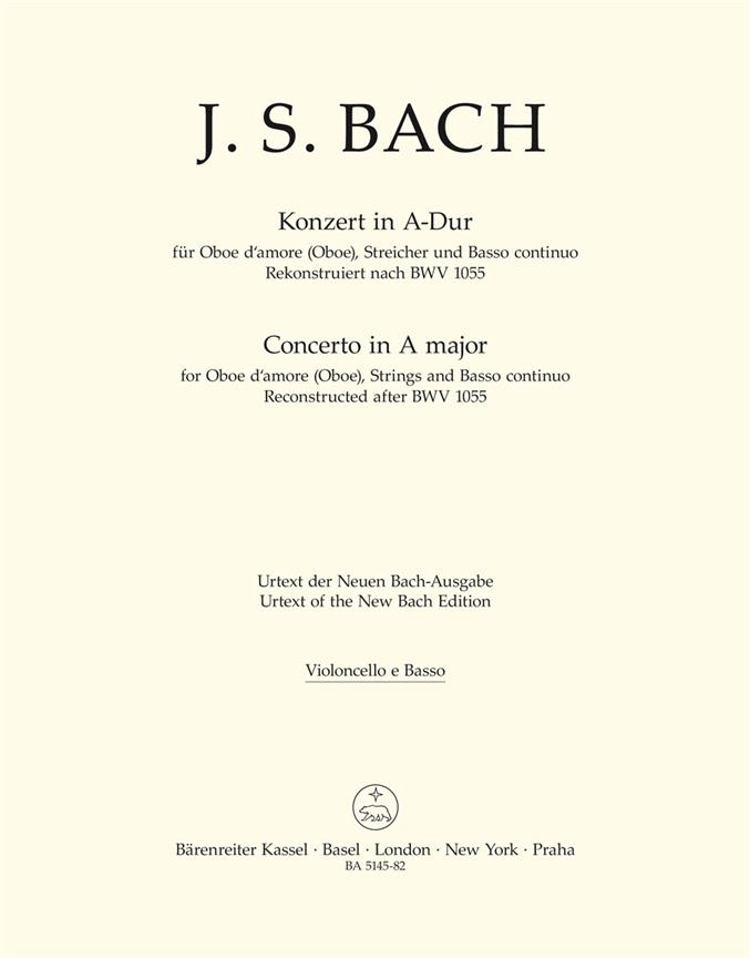 Concerto - Bach, Johann Sebastian