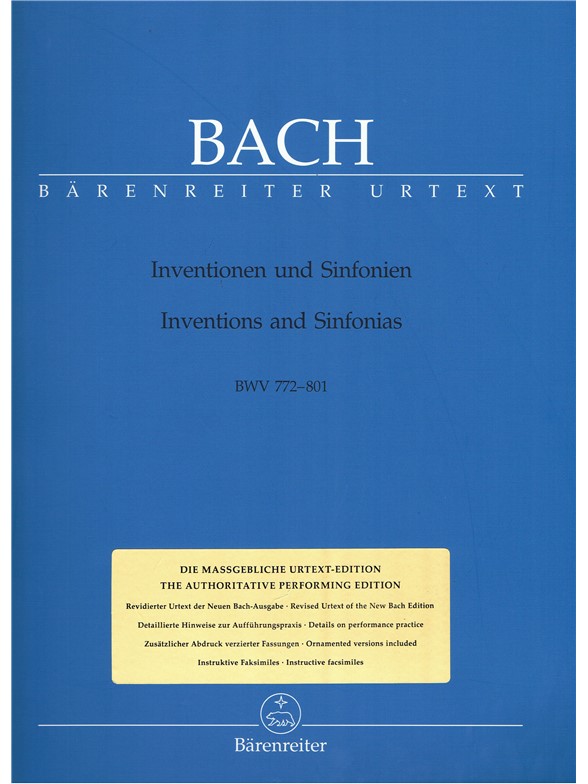 Inventions and Sinfonias - Bach, Johann Sebastian