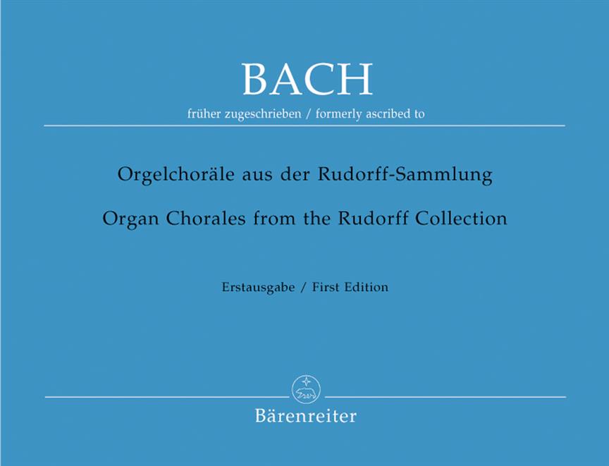 Orgelchoräle aus der Rudorff-Sammlung - Bach, Johann Sebastian