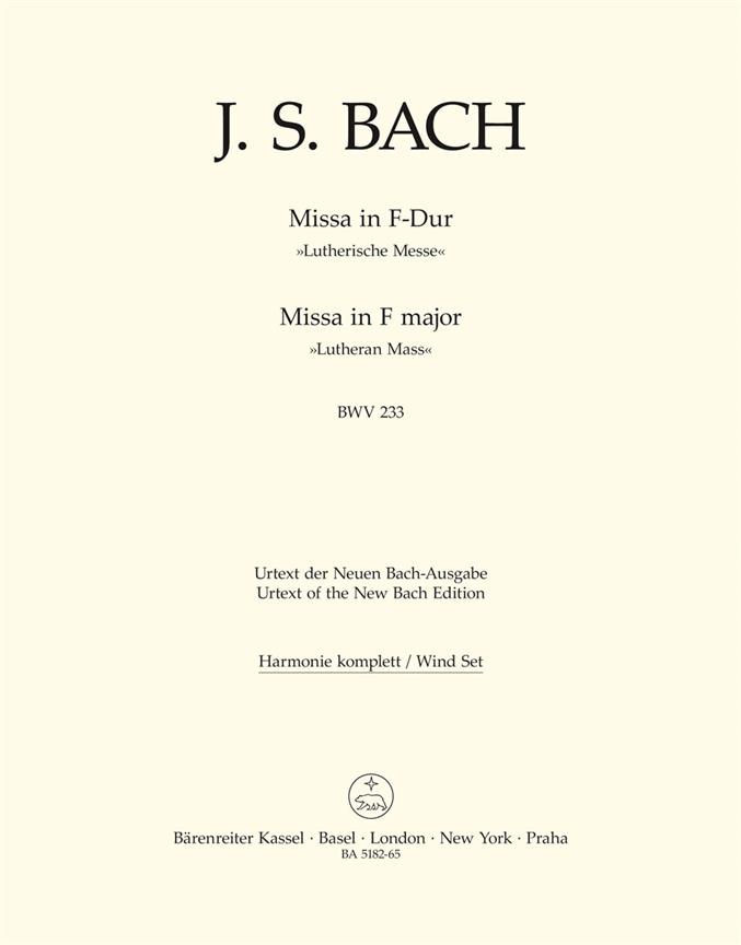 Mass - Bach, Johann Sebastian