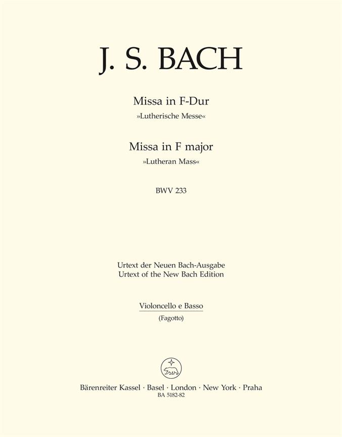 Mass - Bach, Johann Sebastian