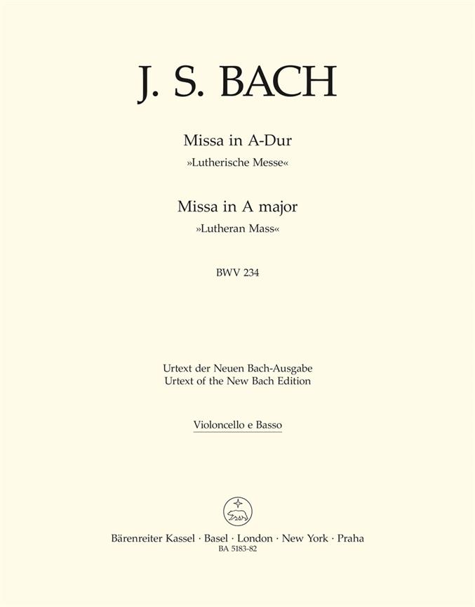 Mass - Bach, Johann Sebastian