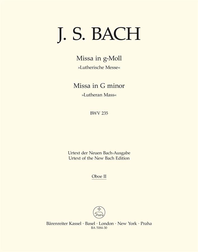 Mass - Bach, Johann Sebastian