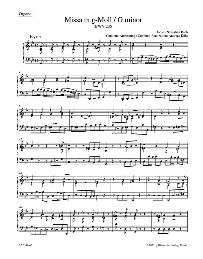 Mass - Bach, Johann Sebastian