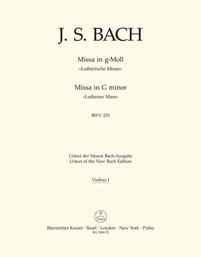 Mass - Bach, Johann Sebastian