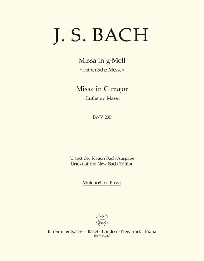 Mass - Bach, Johann Sebastian