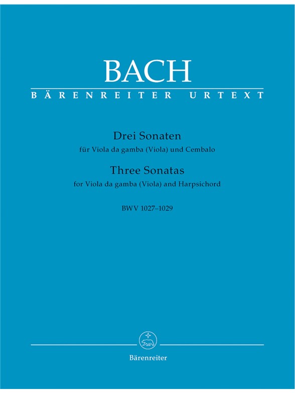 Three Sonatas - Bach, Johann Sebastian