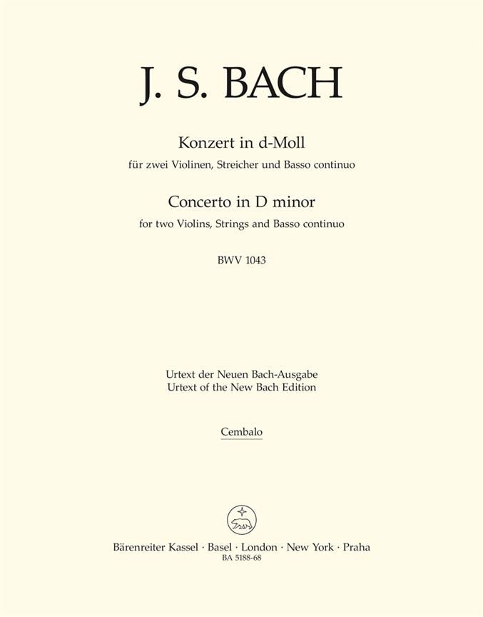 Double Concerto - Bach, Johann Sebastian