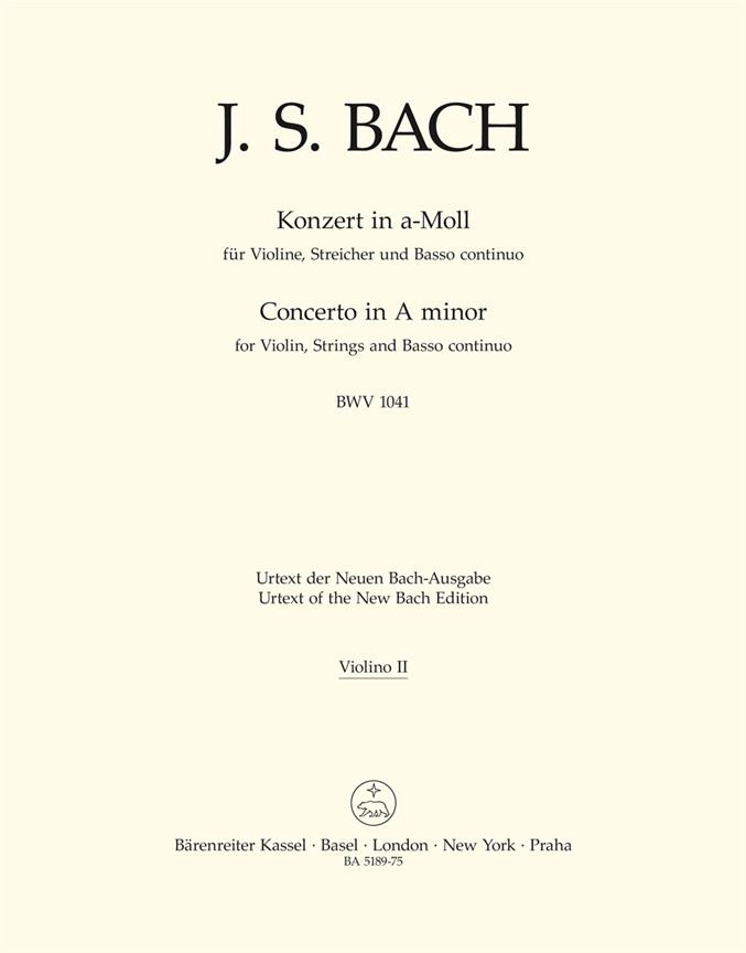 Concerto - Bach, Johann Sebastian