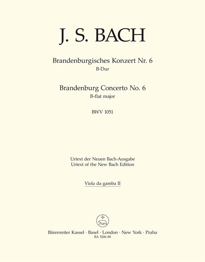 Brandenburg Concerto - Bach, Johann Sebastian