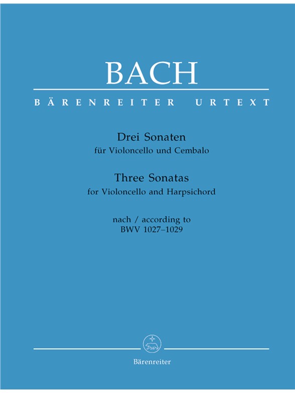 Three Sonatas - Bach, Johann Sebastian