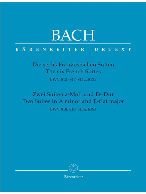 The Six French Suites / Two Suites in A minor and E-flat major - Bach, Johann Sebastian