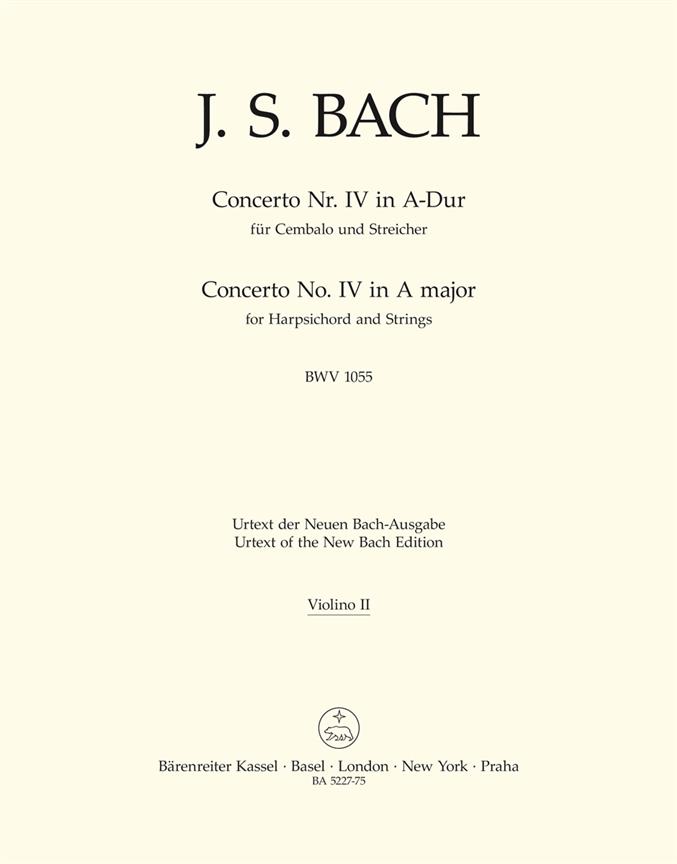 Concerto - Bach, Johann Sebastian