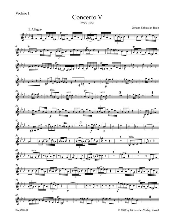 Concerto - Bach, Johann Sebastian