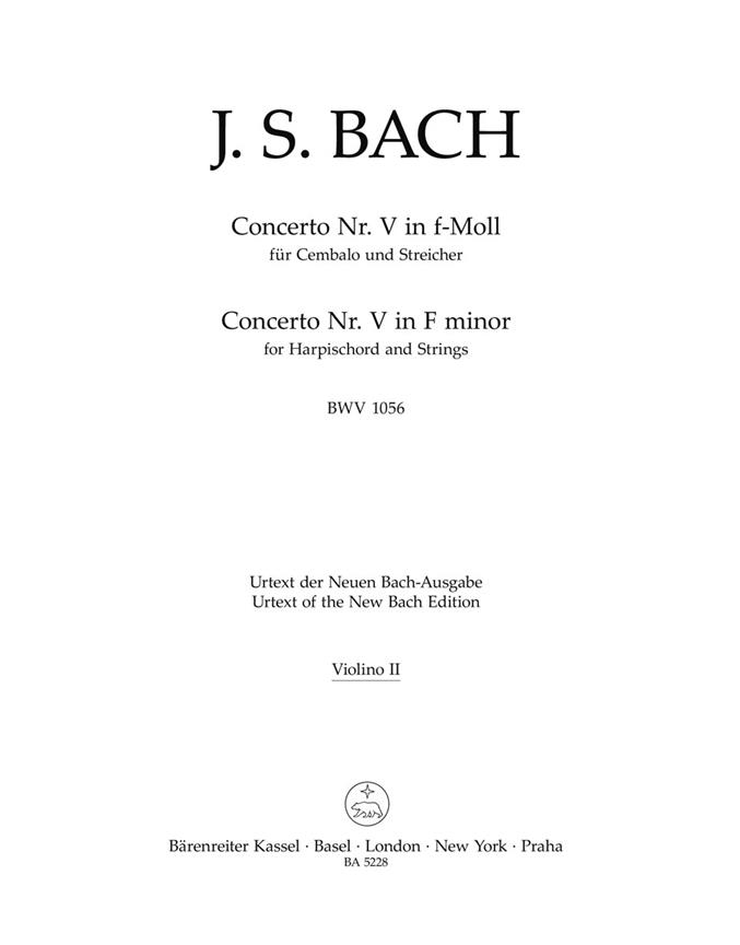 Concerto - Bach, Johann Sebastian