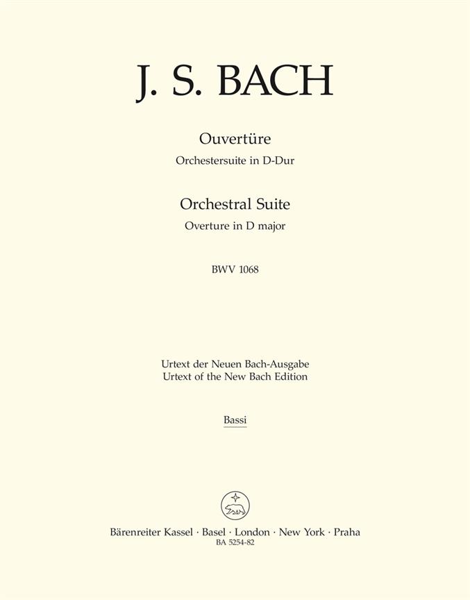 Orchestral Suite (Overture) - Bach, Johann Sebastian