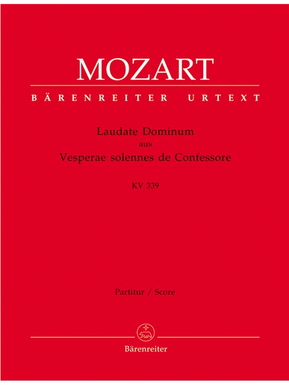 Laudate Dominum - Mozart, Wolfgang Amadeus
