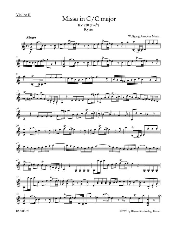 Missa - Mozart, Wolfgang Amadeus