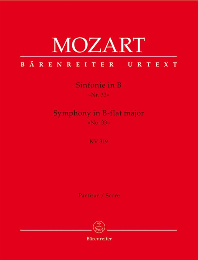 Symphony - Mozart, Wolfgang Amadeus