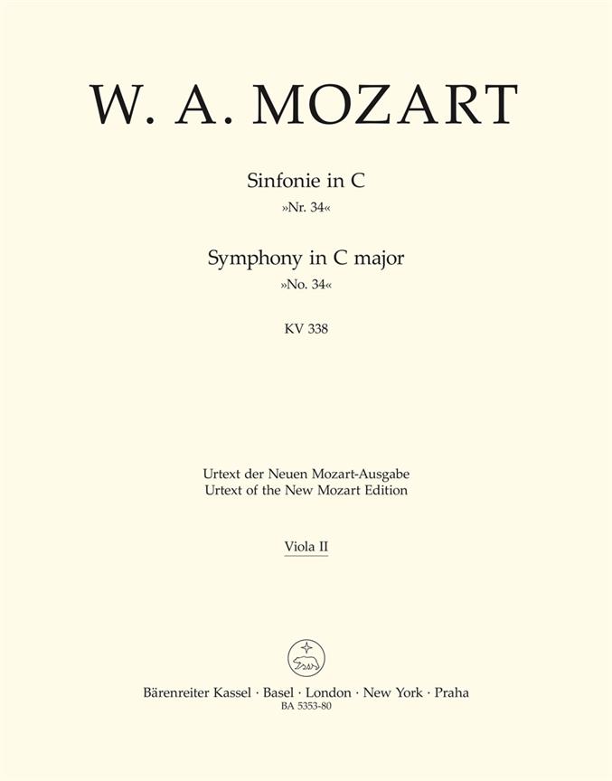 Symphony - Mozart, Wolfgang Amadeus
