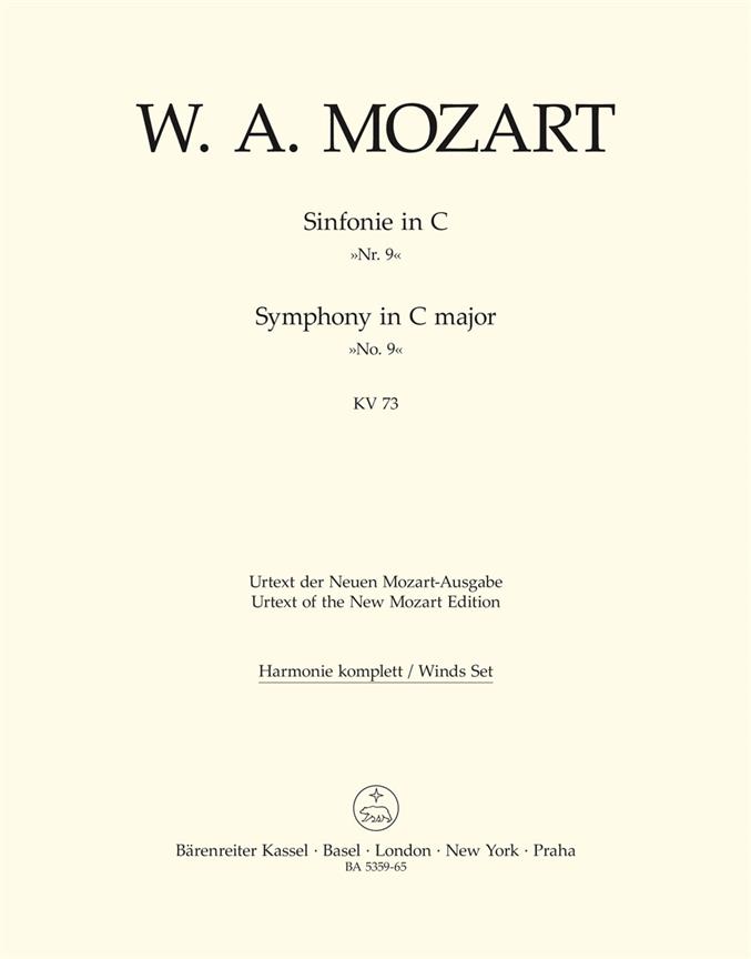 Symphony - Mozart, Wolfgang Amadeus