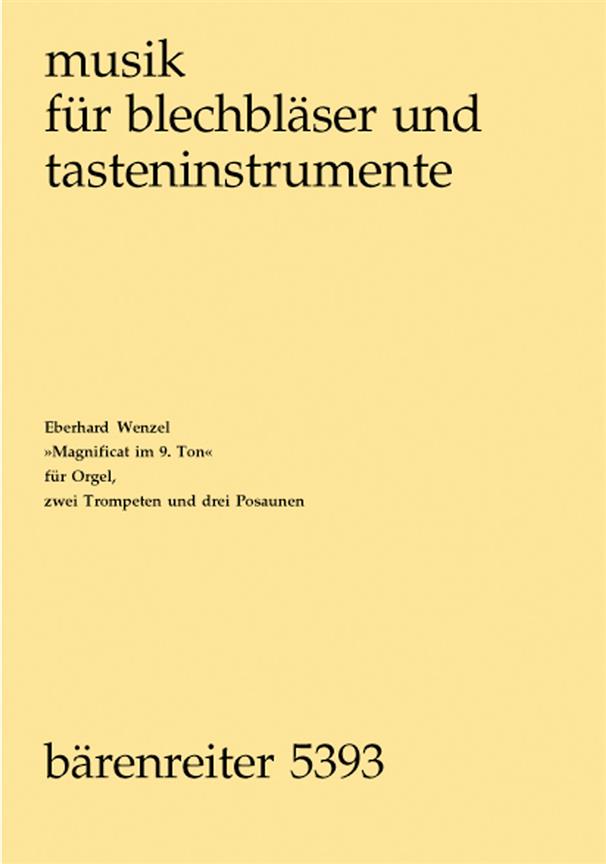 Magnificat im 9. Ton - Wenzel, Eberhard