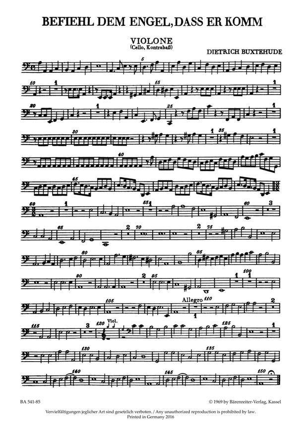 Command the Angels - Buxtehude, Dietrich