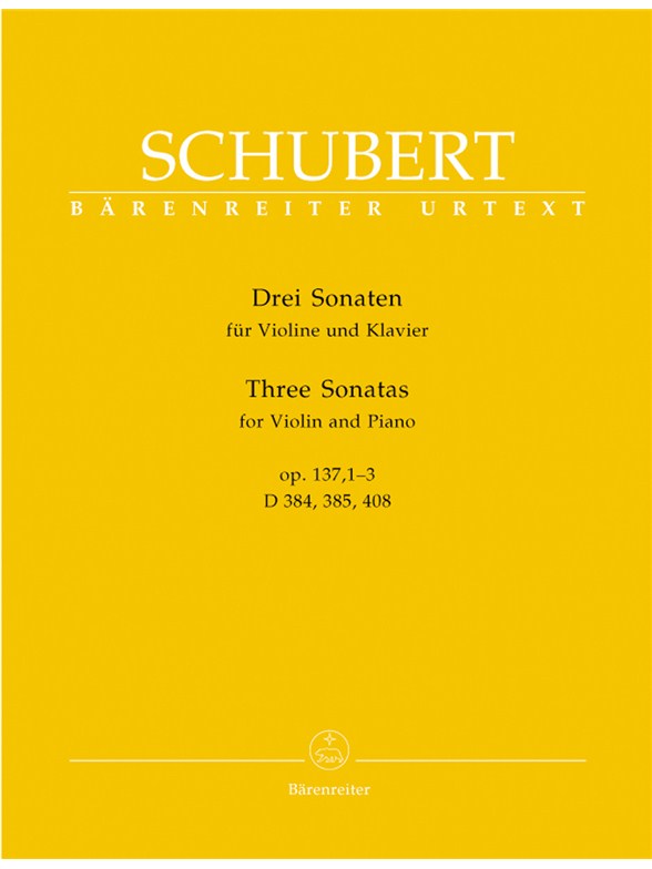 Three Sonatas - Schubert, Franz