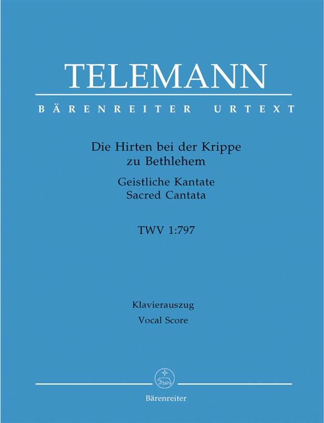 Die Hirten bei der Krippe zu Bethlehem - Telemann, Georg Philipp
