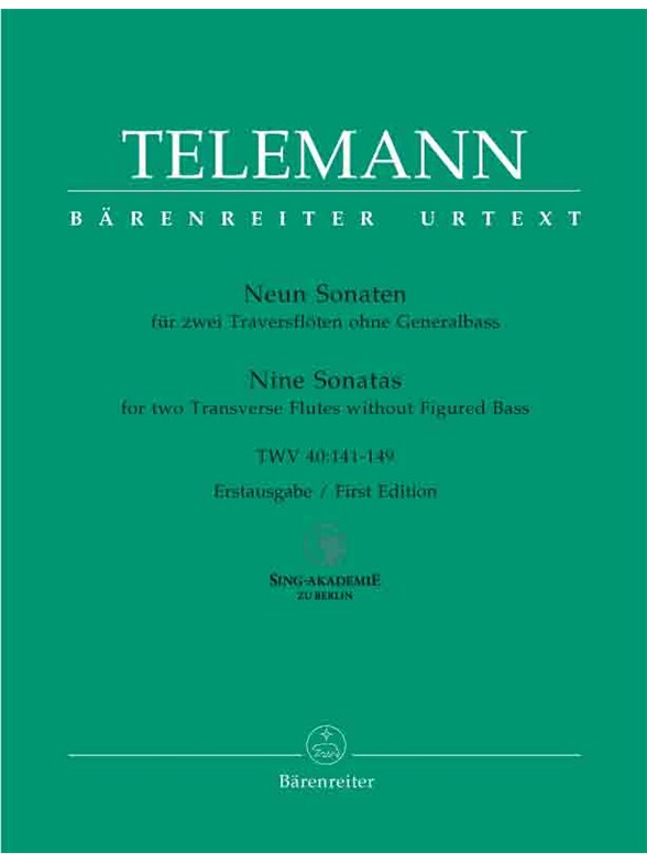 Nine Sonatas - Telemann, Georg Philipp