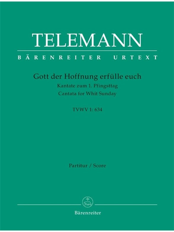 Gott der Hoffnung erfülle euch - Telemann, Georg Philipp