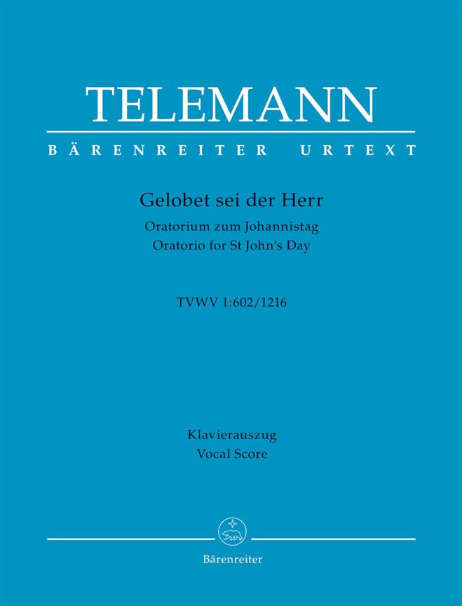 Gelobet sei der Herr - Telemann, Georg Philipp