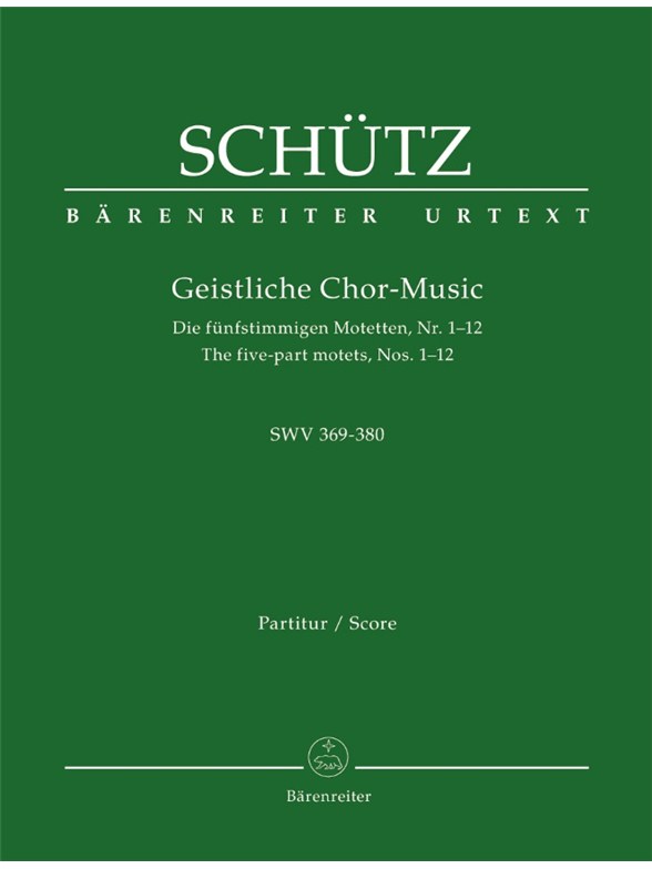Geistliche Chor- Music - Schütz, Heinrich