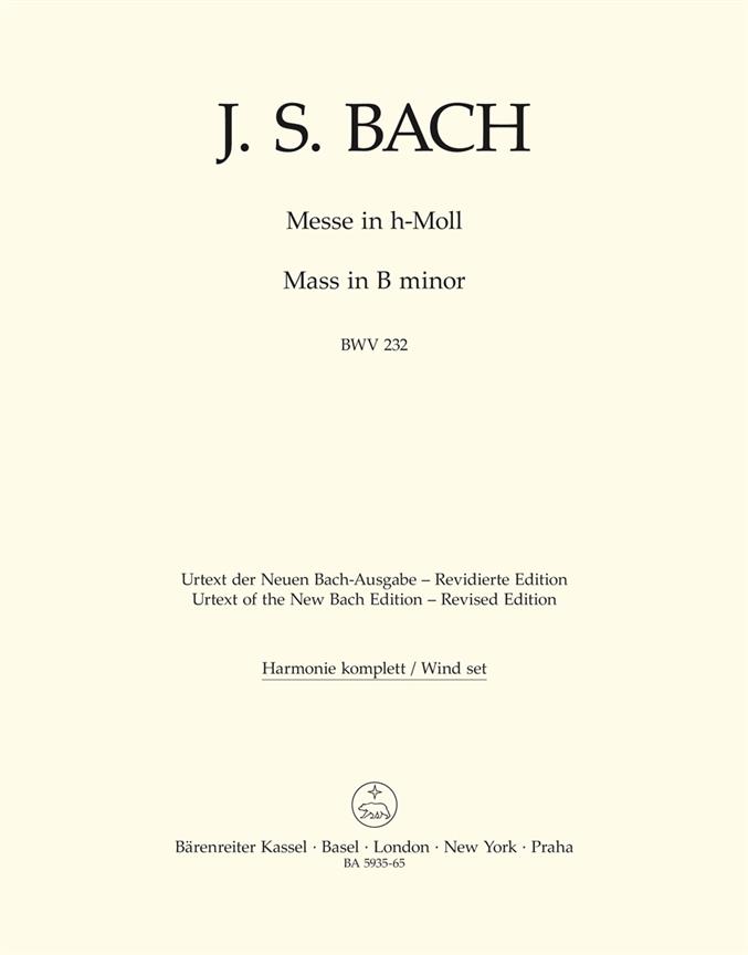 Mass - Bach, Johann Sebastian