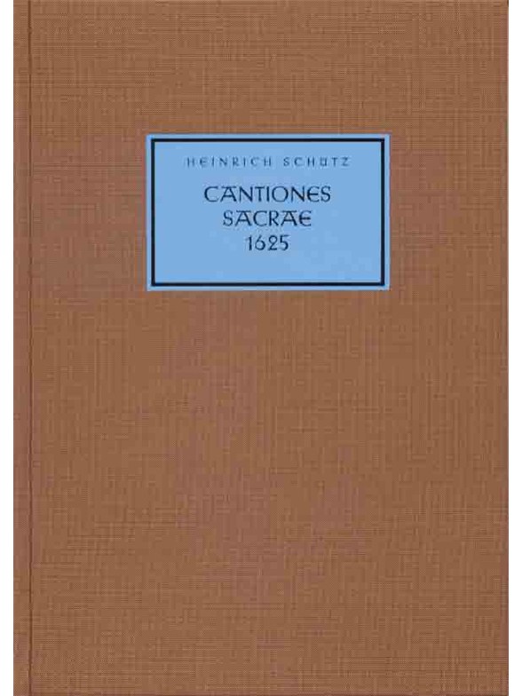 Cantiones sacrae - Schütz, Heinrich