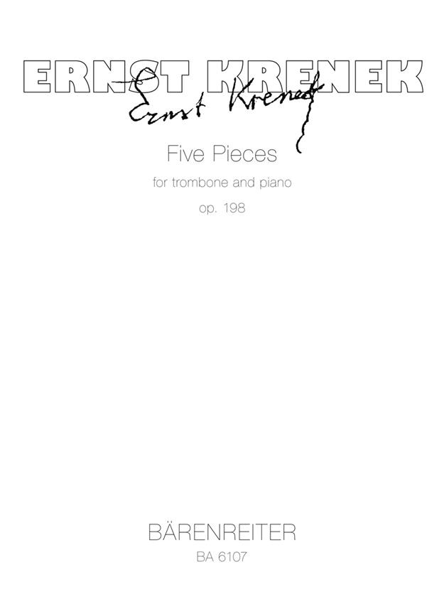Five Pieces - Krenek, Ernst