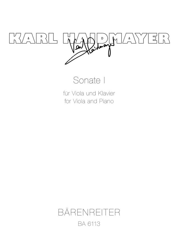 Sonata - Haidmayer, Karl