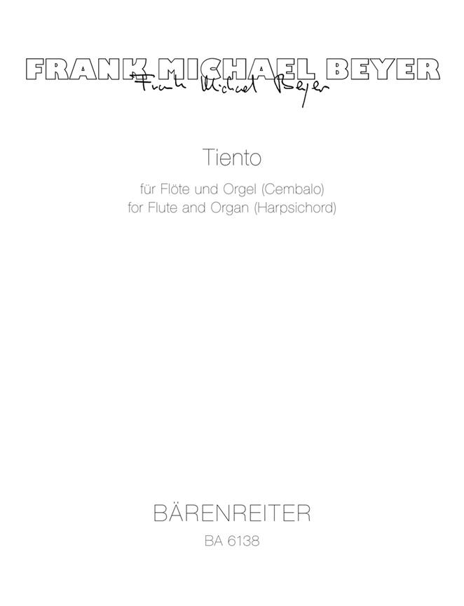 Tiento - Beyer, Frank Michael
