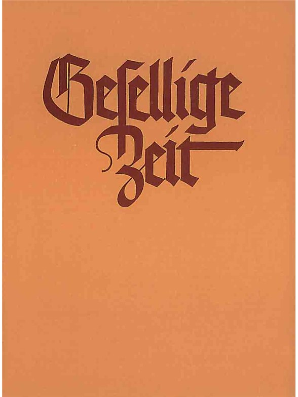 Gesellige Zeit -