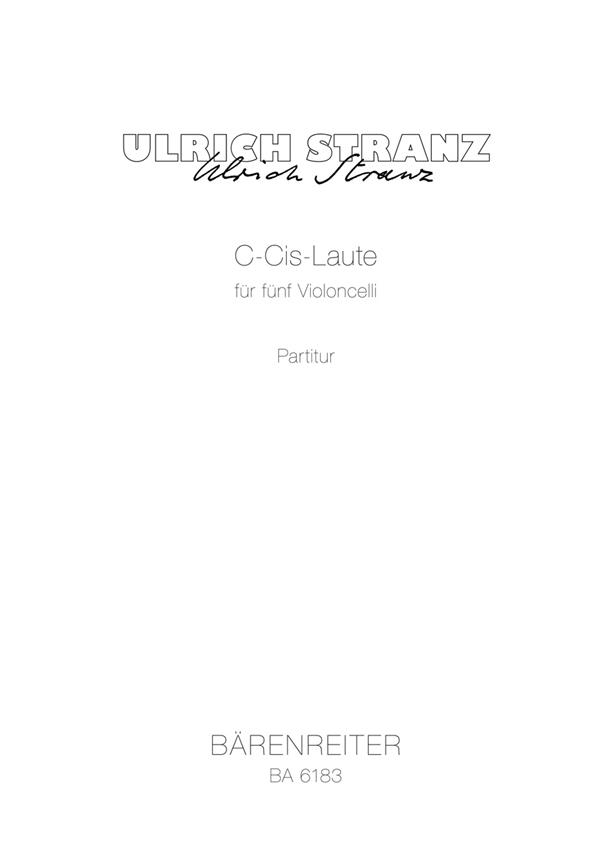 C-Cis-Laute - Stranz, Ulrich