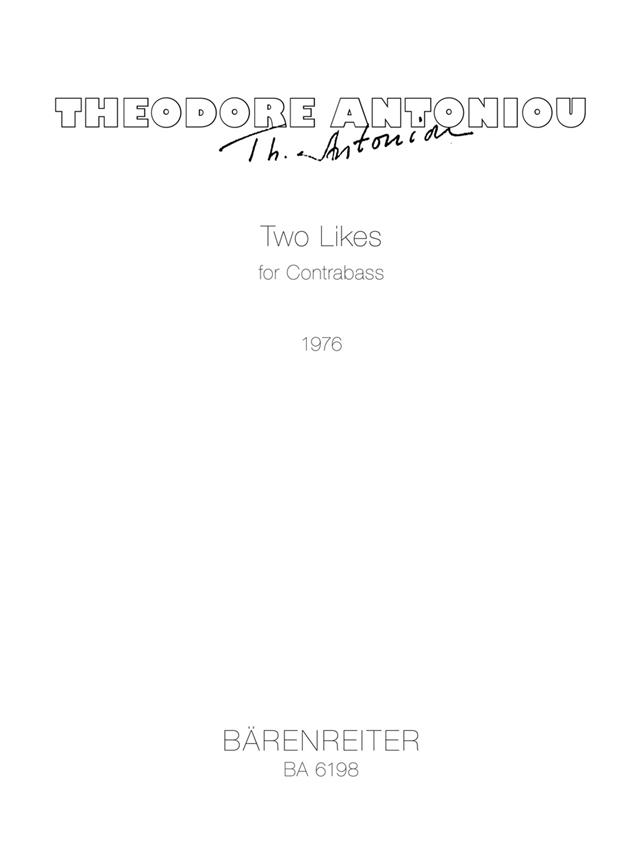Two Likes - Antoniou, Theodore