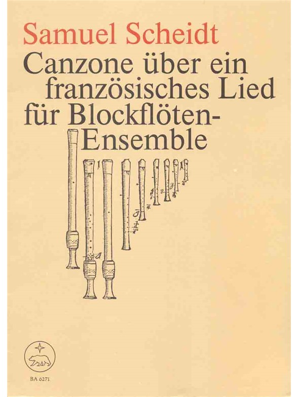 Canzone über ein französisches Lied - Scheidt, Samuel