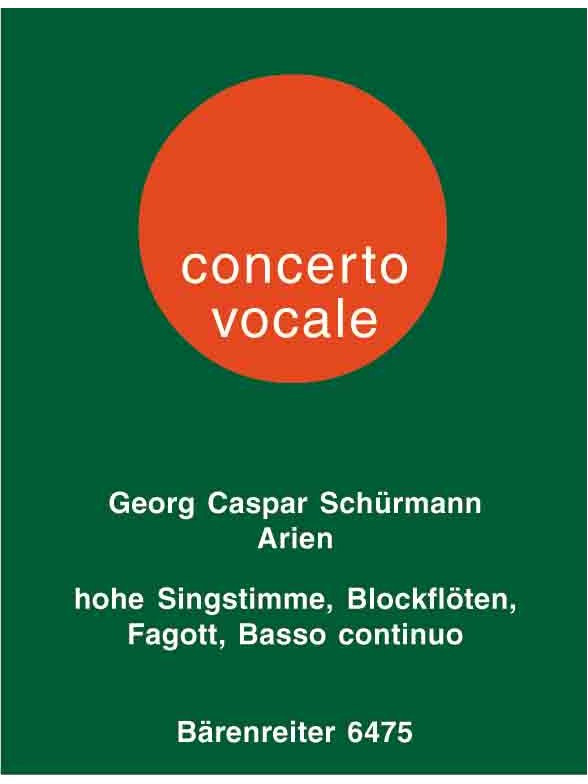 Sechs Arien aus Opern des Barock - Schürmann, Georg Caspar