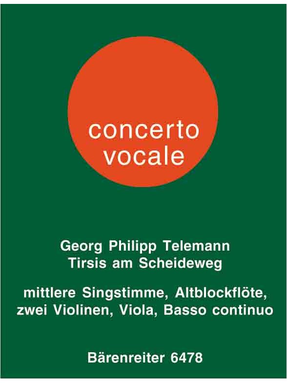 Tirsis am Scheidewege - Telemann, Georg Philipp