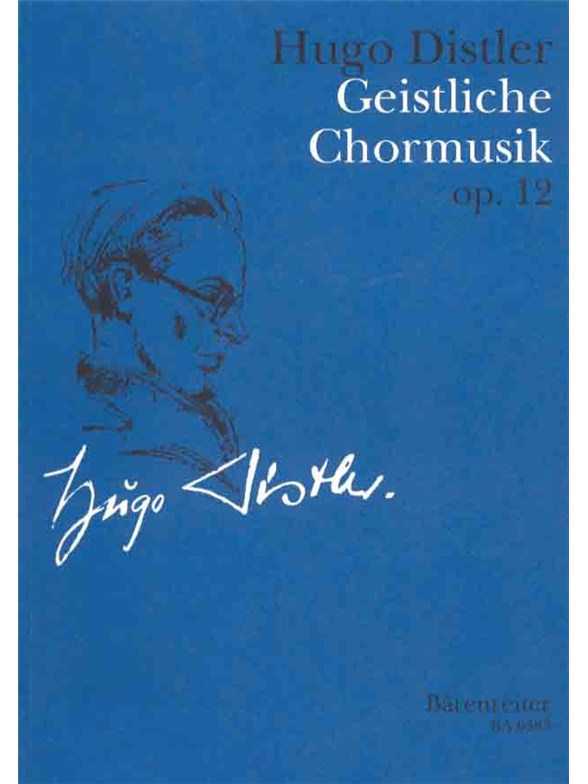 Geistliche Chormusik - Distler, Hugo