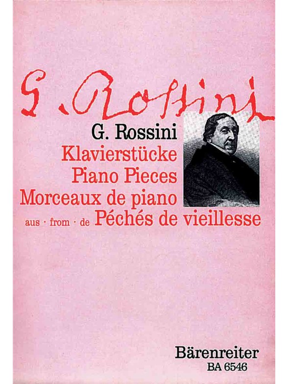 Fünf Stücke aus "Péchés de vieillesse" (Sünden des Alters) - Rossini, Gioachino
