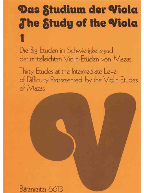 Das Studium der Viola -