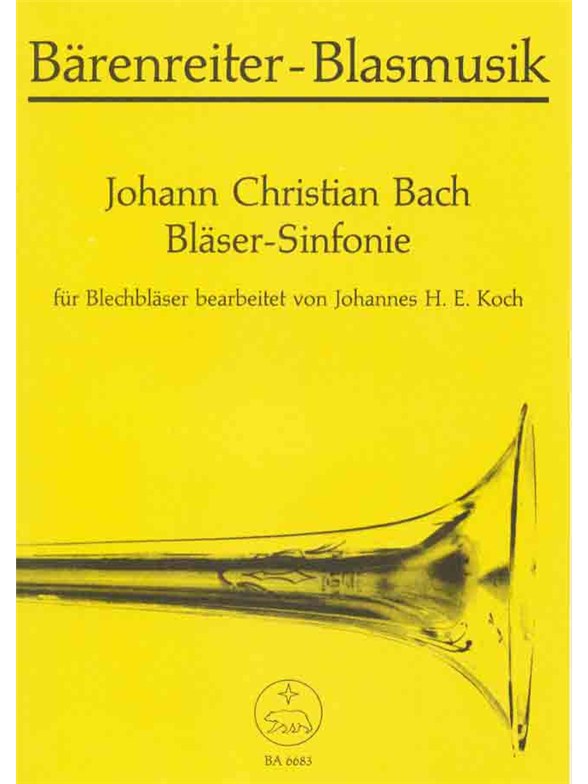 Bläser-Sinfonie - Bach, Johann Christian